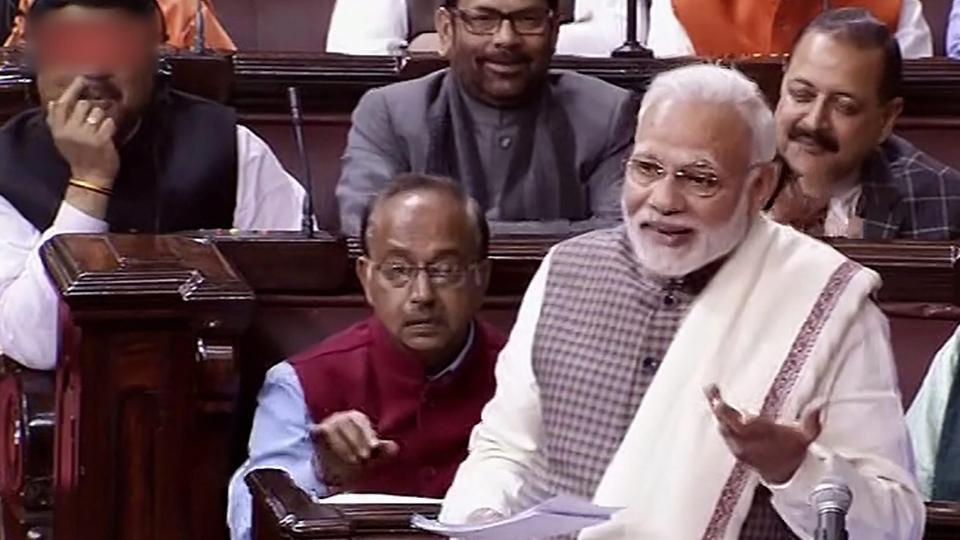 PM Modi in campaign mode in Parliament, targets Congress | Latest News ...