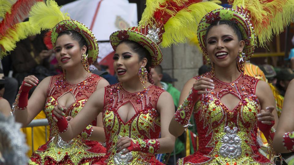 Colours, costumes, masks Bolivia’s Carnival goes on despite natural