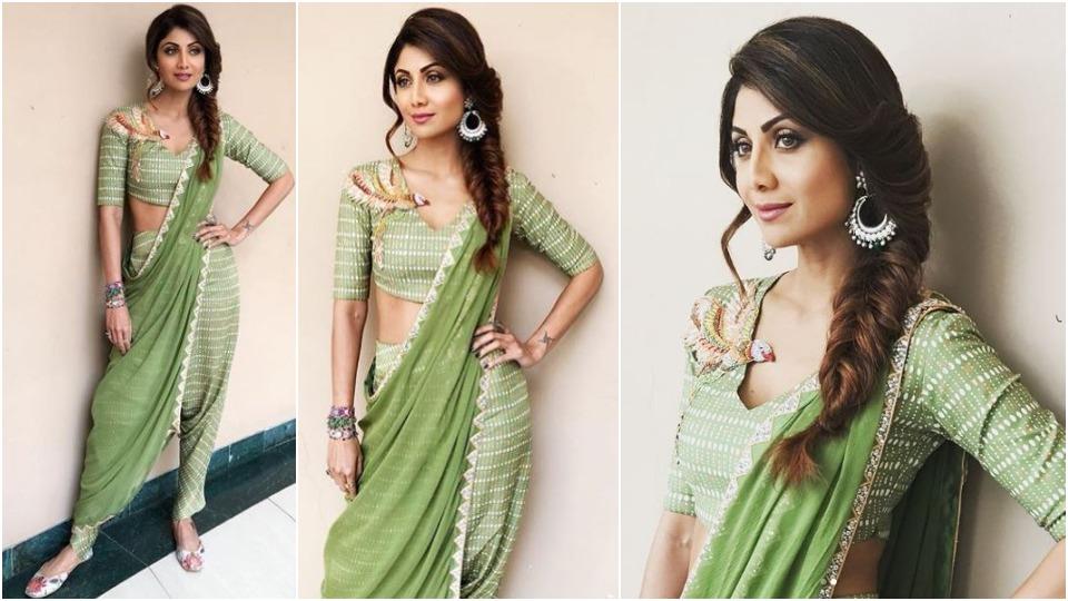 Shilpa shetty hotsell dress style