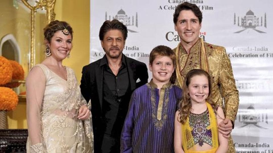 Justin Trudeau Meets Shah Rukh Khan Aamir Khan And The Pics Are Way Too Gorgeous Hindustan Times