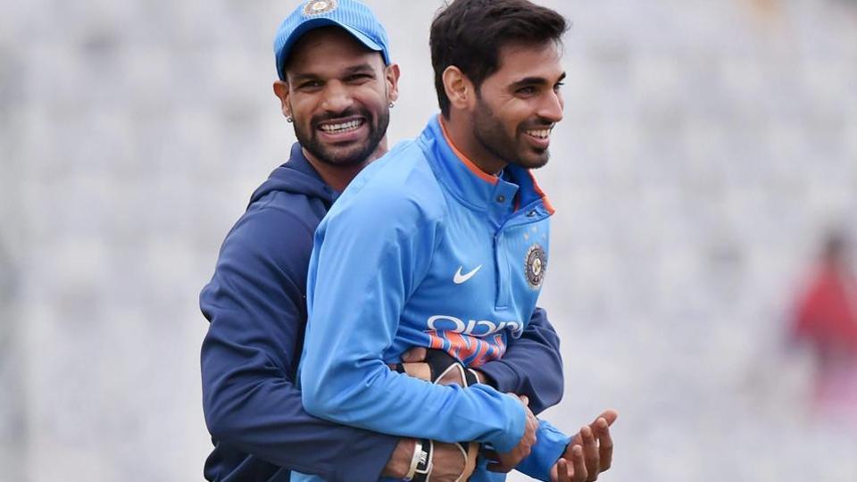 Bhuvneshwar Kumar, Shikhar Dhawan make significant movement in ICC rankings | Cricket - Hindustan Times