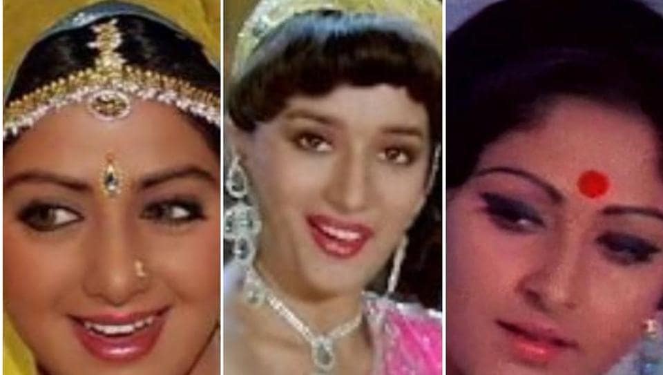 Geetha Madhuri Sex Videos - Sridevi and her professional rivalries with Jaya Prada and Madhuri Dixit |  Bollywood - Hindustan Times