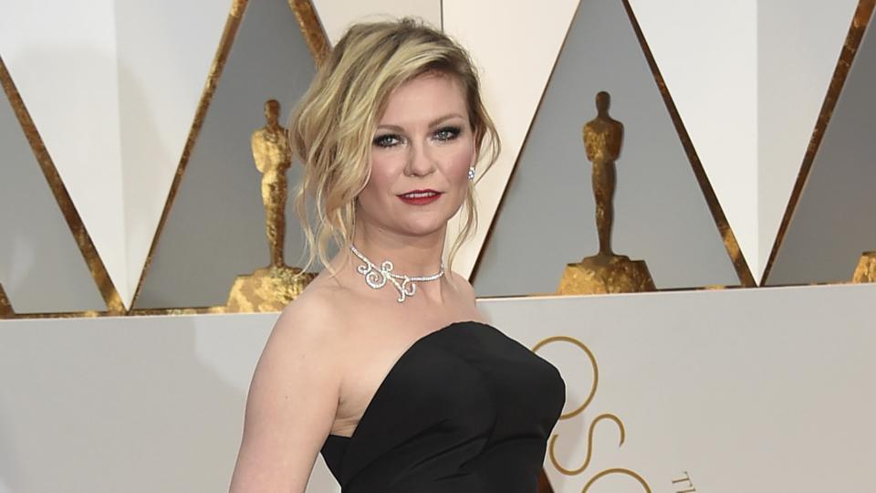 Kirsten Dunst says she's open to starring in a Spider-Man movie. (Jordan Strauss/Invision/AP) Kirsten Dunst says she's open to starring in a Spider-Man movie. (Jordan Strauss/Invision/AP)