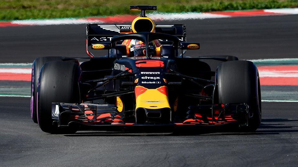 Red Bull Racing’s Daniel Ricciardo sets record in F1 testing in Spain ...