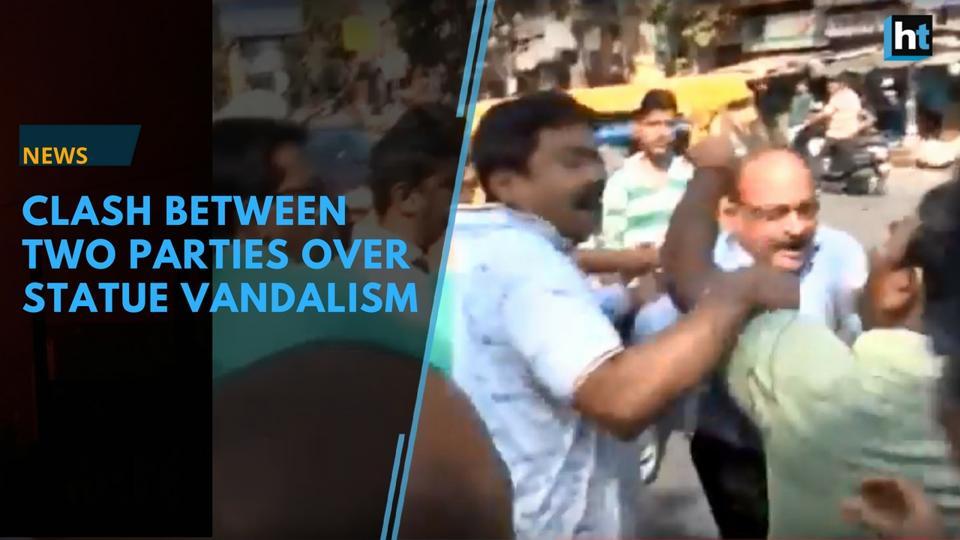 More statues defaced, including Gandhi statues and Dr. Ambedkar