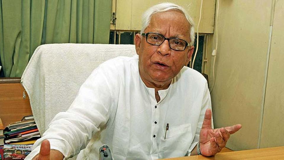 File photo of former Bengal chief minister Buddhadeb Bhattacharjee. (HT)