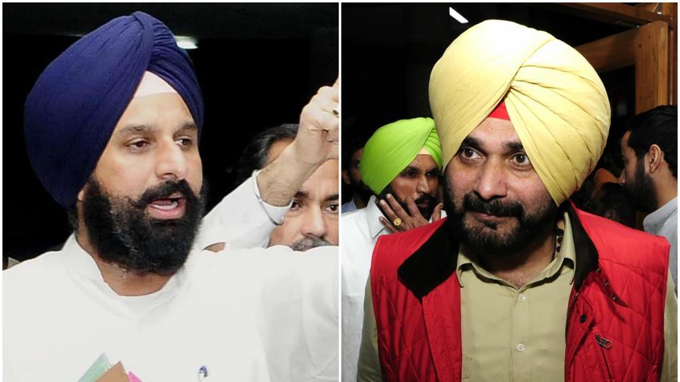 Sidhu-Majithia spat rocks Punjab assembly - Hindustan Times