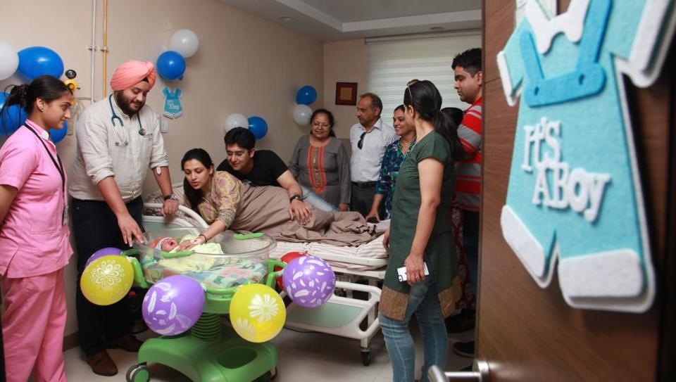 Chandigarh hospitals give birth to photoready babies Hindustan Times