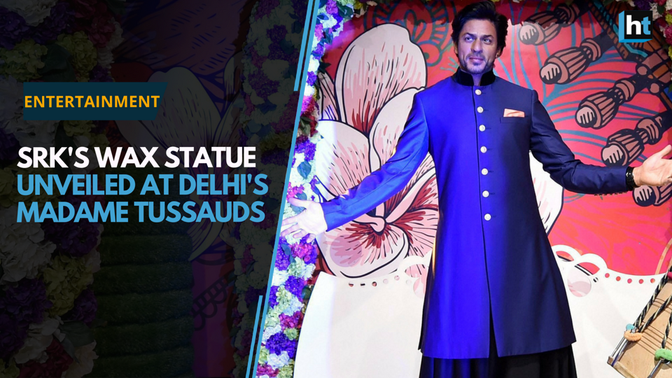 SRK’s wax statue unveiled at Madame Tussauds Hindustan Times