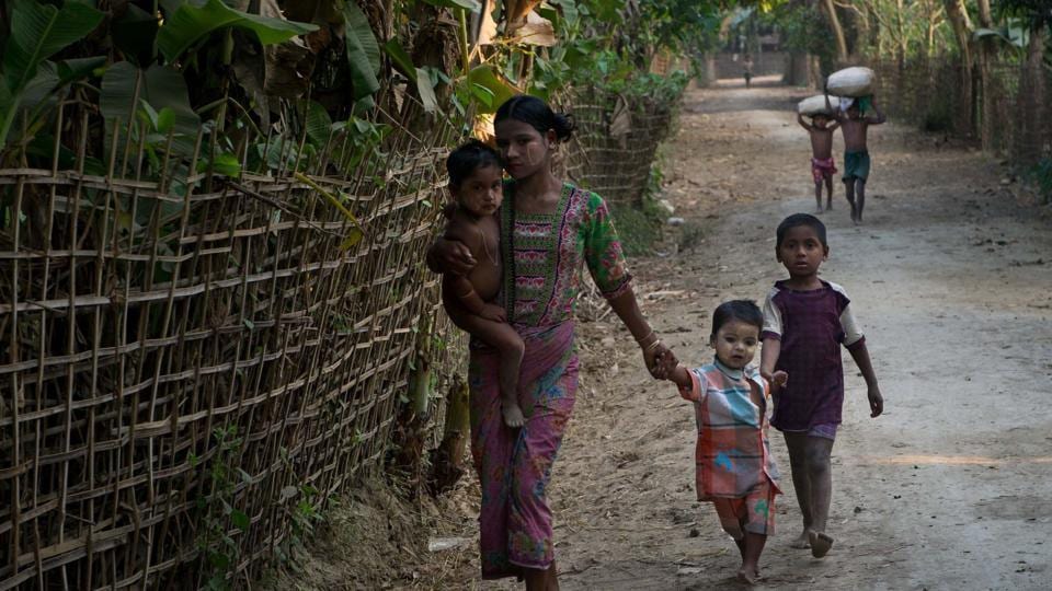 With Rohingya Muslims Gone, Myanmar Remodels Rakhine State | Hindustan ...