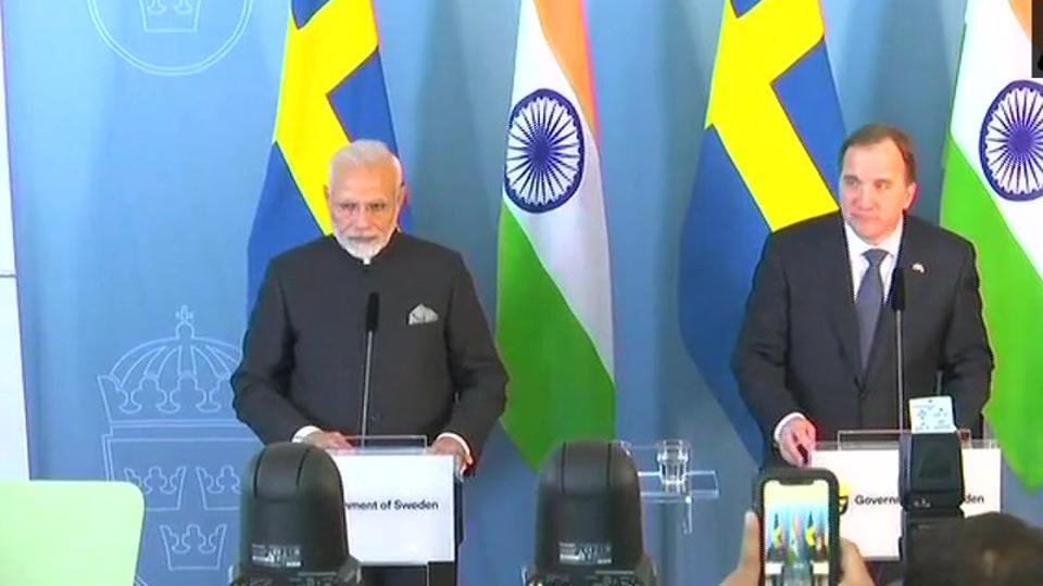 Narendra Modi on X: Had productive discussions with @SwedishPM Stefan  Löfven on ways to boost India-Sweden cooperation. Our nations are strongly  committed to democratic values as well as open and inclusive societies.