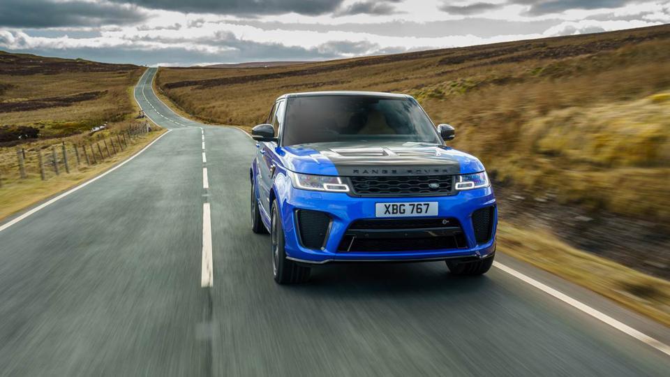 new bright range rover