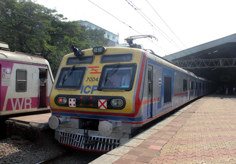 Local electric train 2025