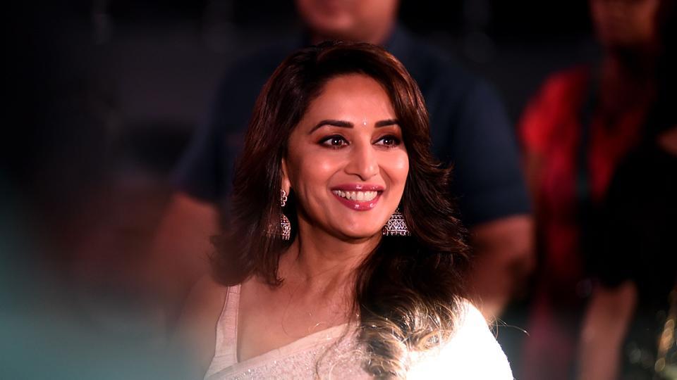 Half Up Half Down Hairstyle Inspiration From Madhuri Dixit For Wedding  Season