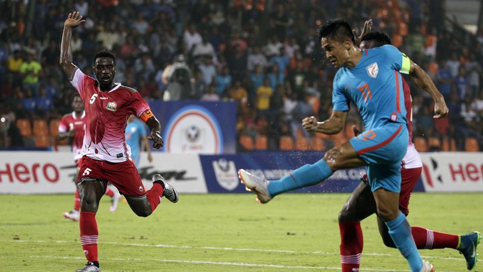 Sunil Chhetri scores brace as India beat Kenya 2-0 to win the Intercontinental Cup