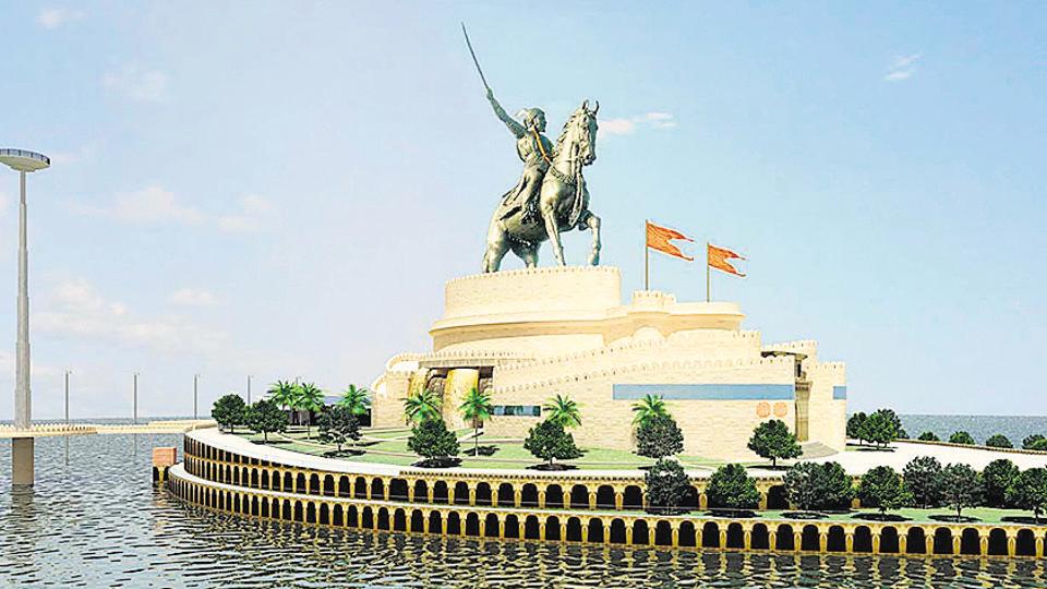 Shivaji memorial off Mumbai coast gets nod to be 210m tall Mumbai news Hindustan Times