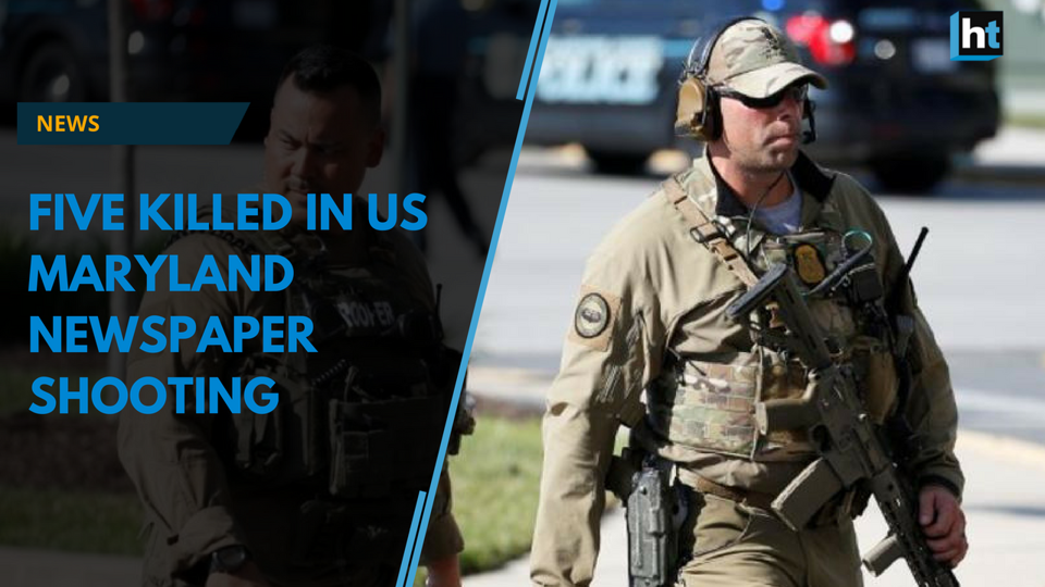Maryland shooting: At least five shot dead at US newspaper office ...