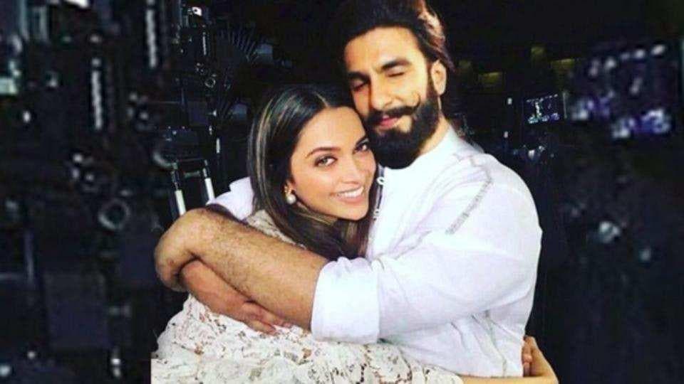 Deepika Padukone is on a roller coaster and Ranveer Singh cannot stop laughing. See pic