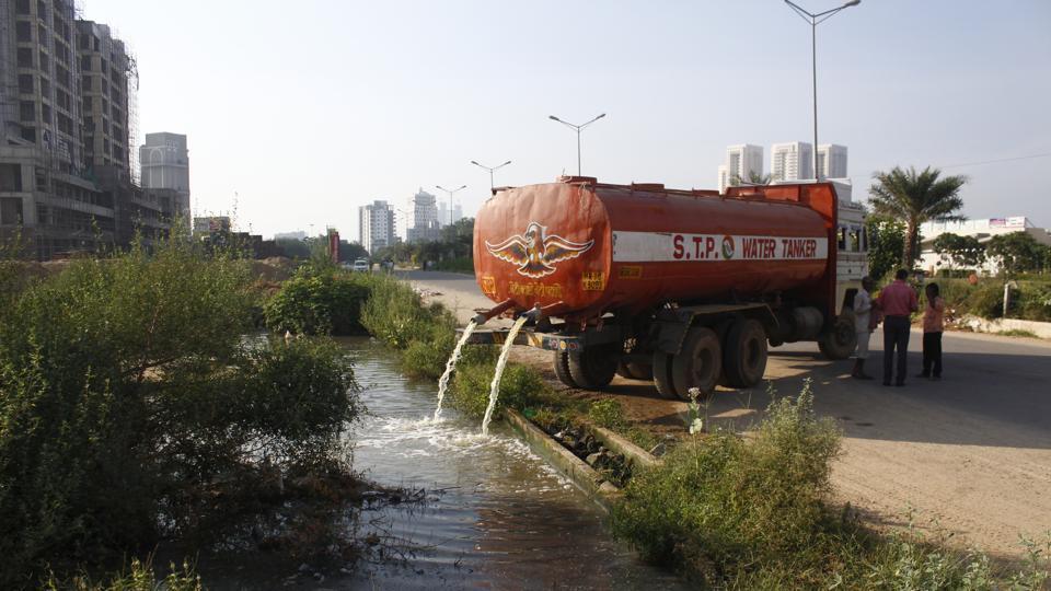 Brazen discharge of sewage water raises health worries in Gurugram