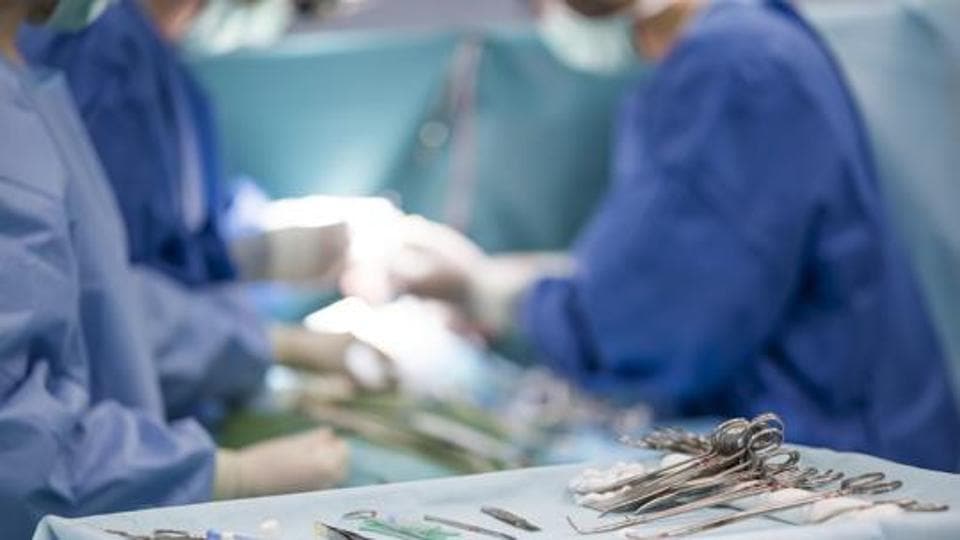 Doctors at Delhi hospital remove a giant tumour weighing 4kg from woman’s body