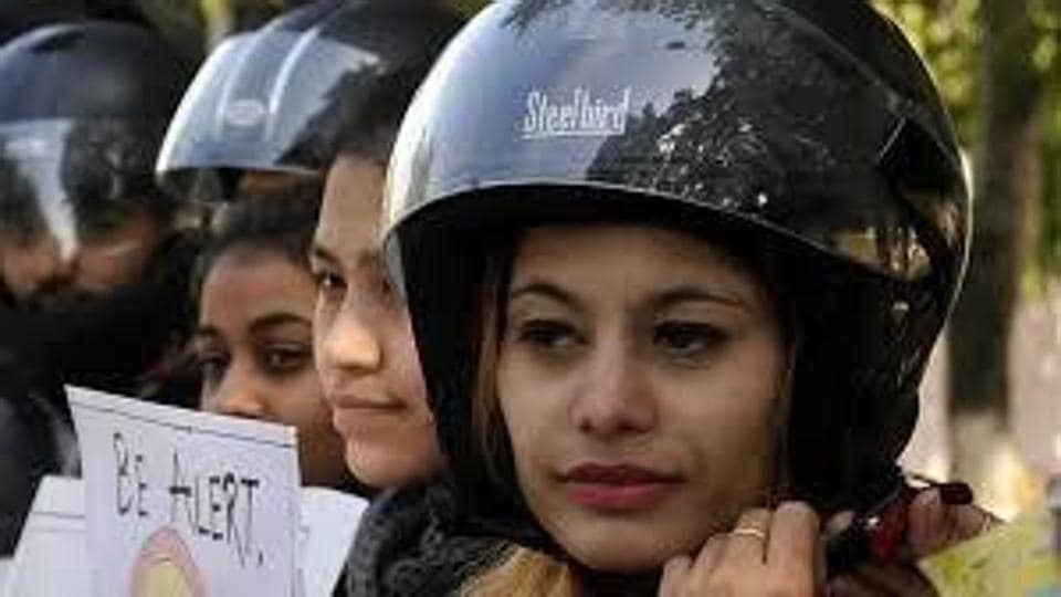 Helmet rule Women riders beware! Chandigarh police to challan