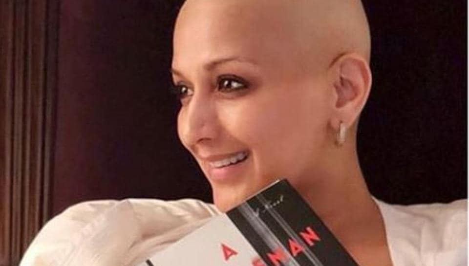 Sonali Bendre celebrates Read a Book Day with a new book and a brave photo