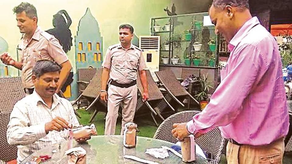 Panchkula cafe coowner, cashier booked for serving hookah, liquor