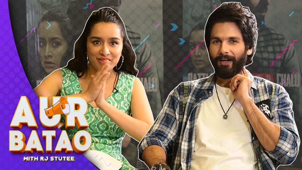 Aur Batao Shraddha Kapoor and Shahid Kapoor ft. Batti Gul Meter Chalu Hindustan Times