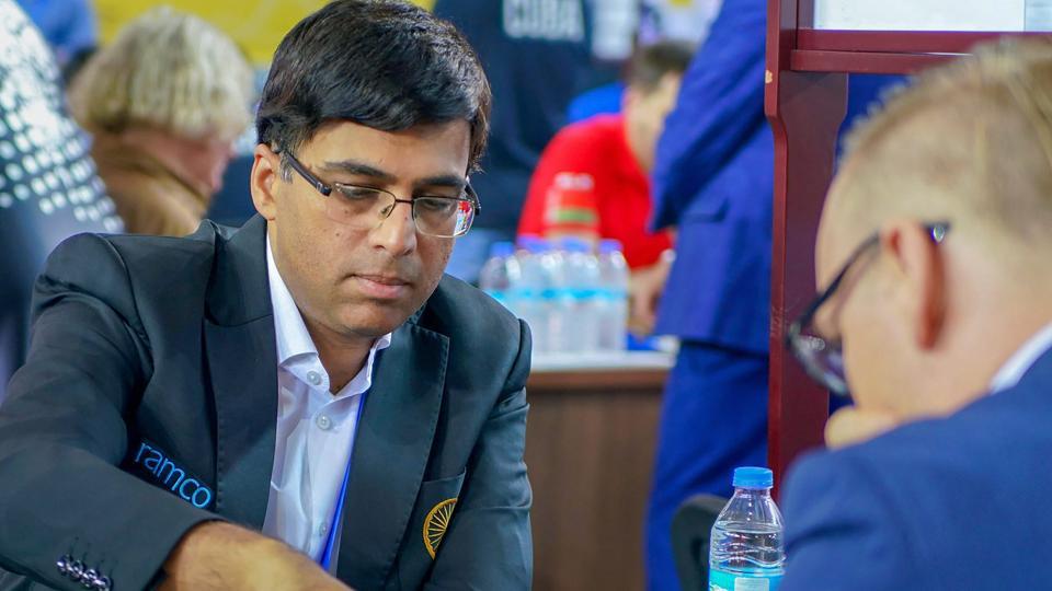 Chess Olympiad: Anand, Harikrishna help India men continue winning streak,  women draw with Serbia