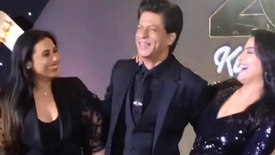 Shahrukh Kajol Xxx - Kuch Kuch Hota Hai turns 20, Shah Rukh Khan, Kajol, Rani Mukerji reunite at  celebrations. See pics, videos | Bollywood - Hindustan Times