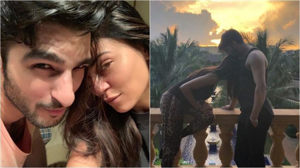 Sushmita Sen posts cosy new picture with boyfriend Rohman Shawl ...