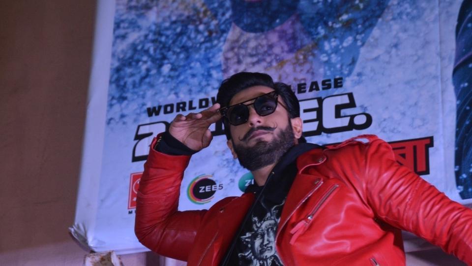 Ranveer Singh Simmba promotion look: This badass leather jacket