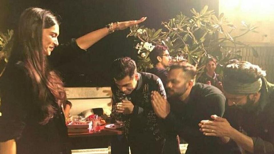 Ranveer Singh explains why ‘Lakshmi’ Deepika Padukone was blessing them in viral pic from Simmba party