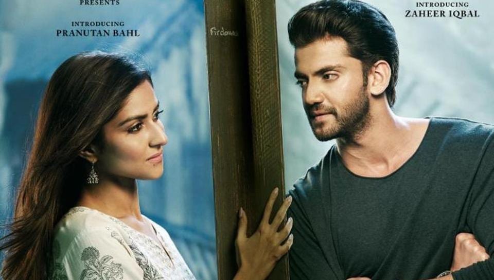 Notebook poster: Salman Khan introduces Nutan’s granddaughter Pranutan, Zaheer Iqbal. See pic