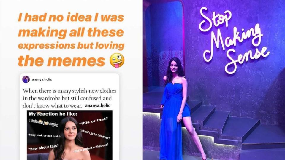 Ananya Panday S Koffee With Karan Appearance Is Now A Meme And The Actor Is Having The Last Laugh Bollywood Hindustan Times