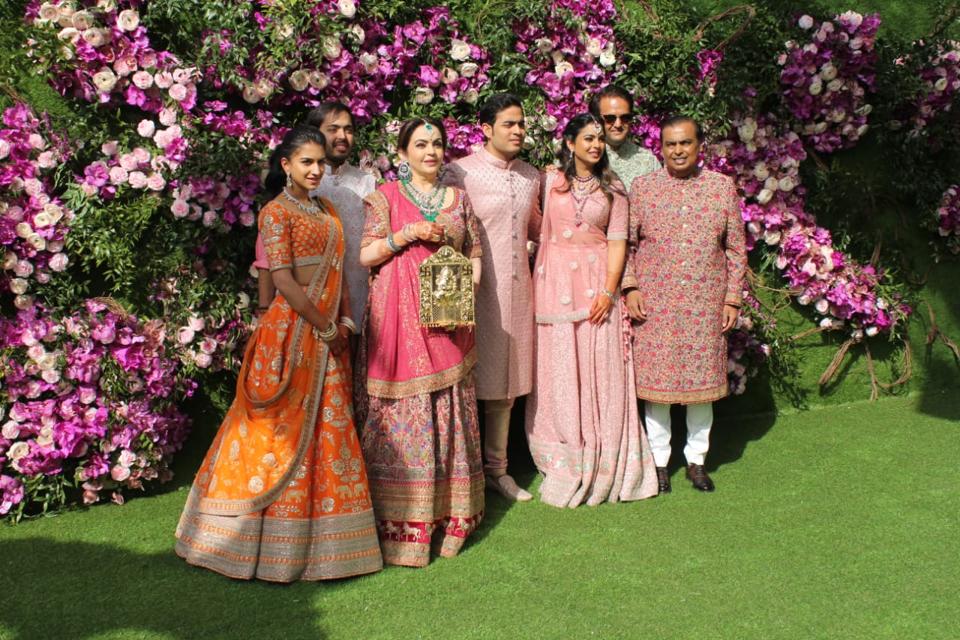 Akash AmbaniShloka Mehta wedding highlights Deepika