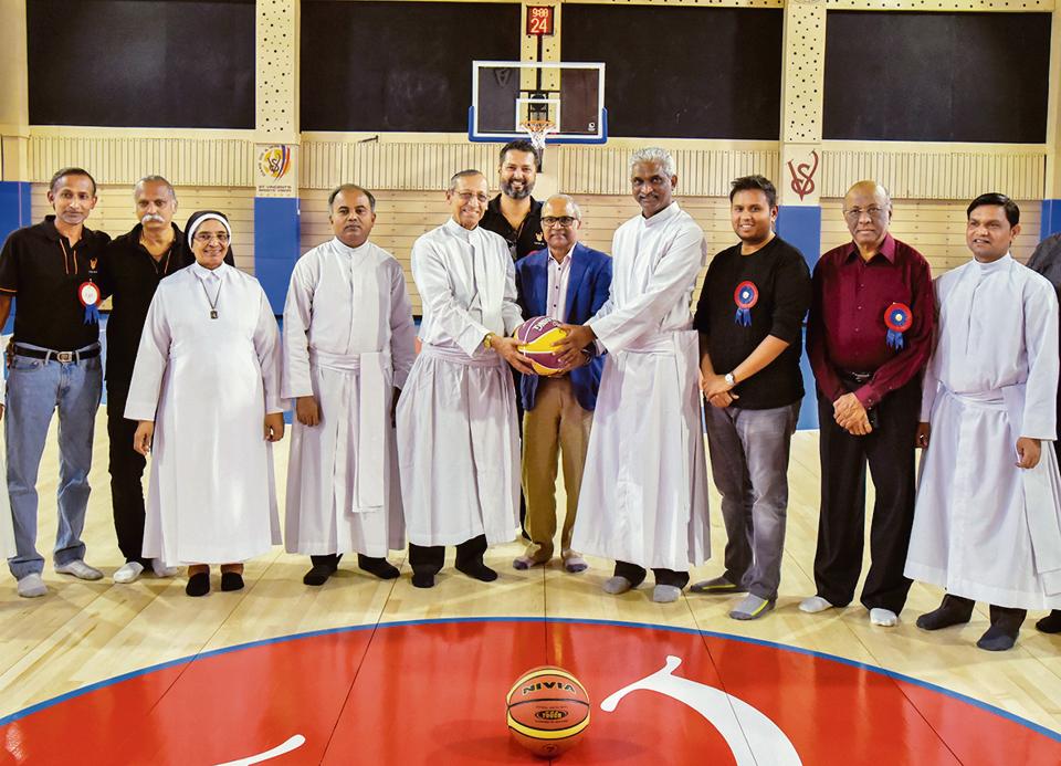 St Vincent’s NBAstyle basketball court first of its kind in Pune