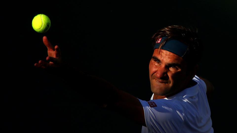 Federer indian wells