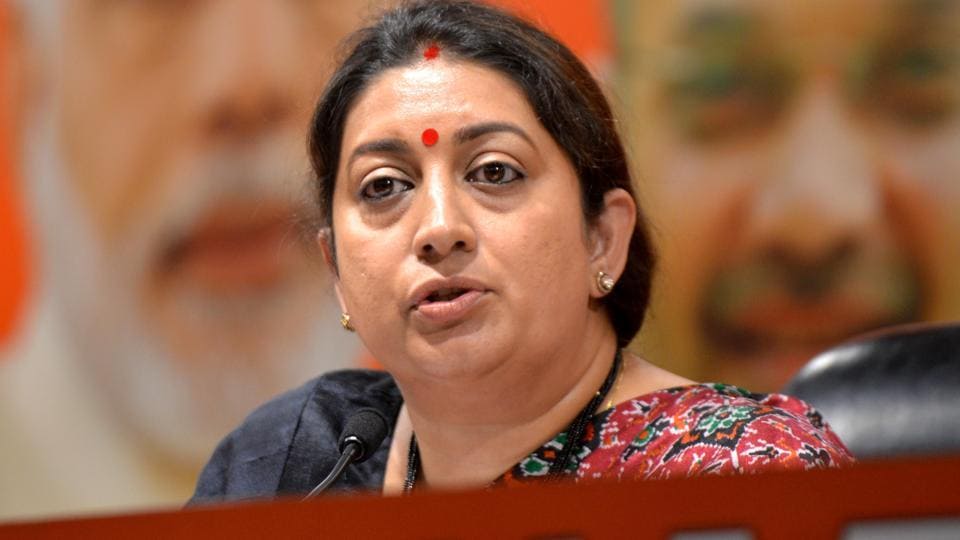 Lok Sabha Elections 2019: Smriti Irani To Again Take On Rahul Gandhi In ...