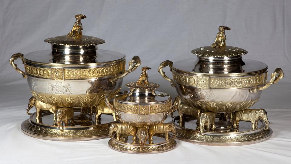 On display in UK, dinner set with Indian motifs gifted to 1st Duke of
