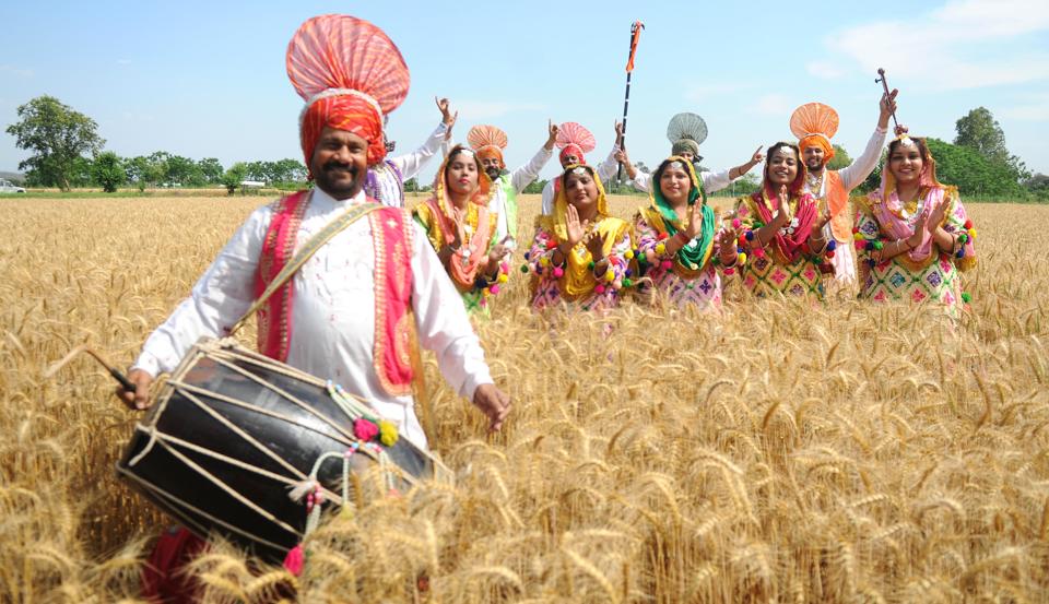 The festival of Baisakhi marks the beginning of the Sikh New Year. 