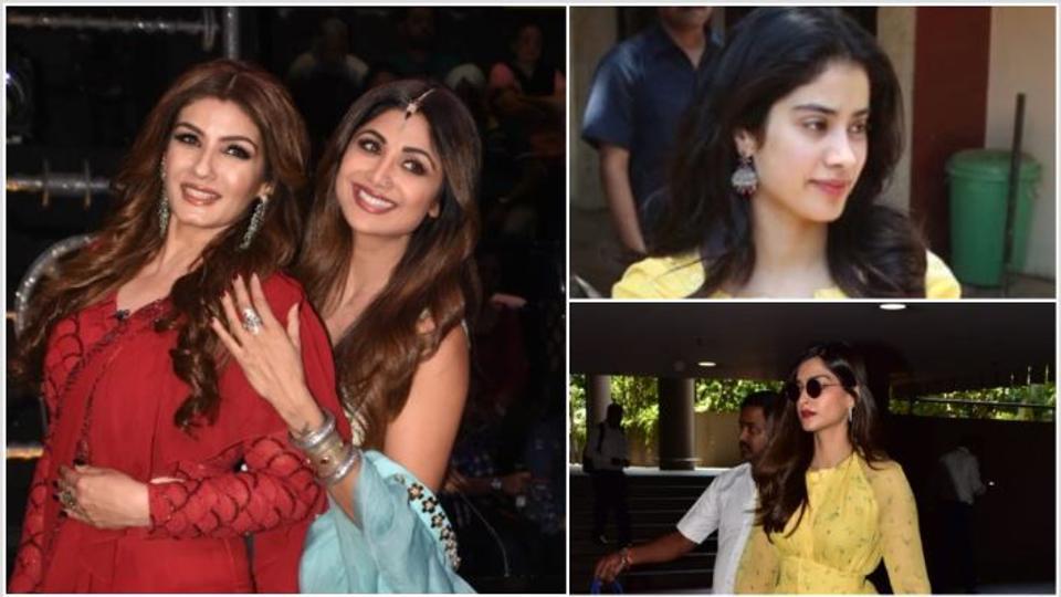 960px x 540px - Have you seen these latest pics of Raveena Tandon, Shilpa Shetty and Janhvi  Kapoor? | Bollywood - Hindustan Times