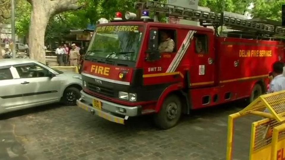 Fires broke out in two hospitals in the Capital on Friday morning. (ANI Photo)