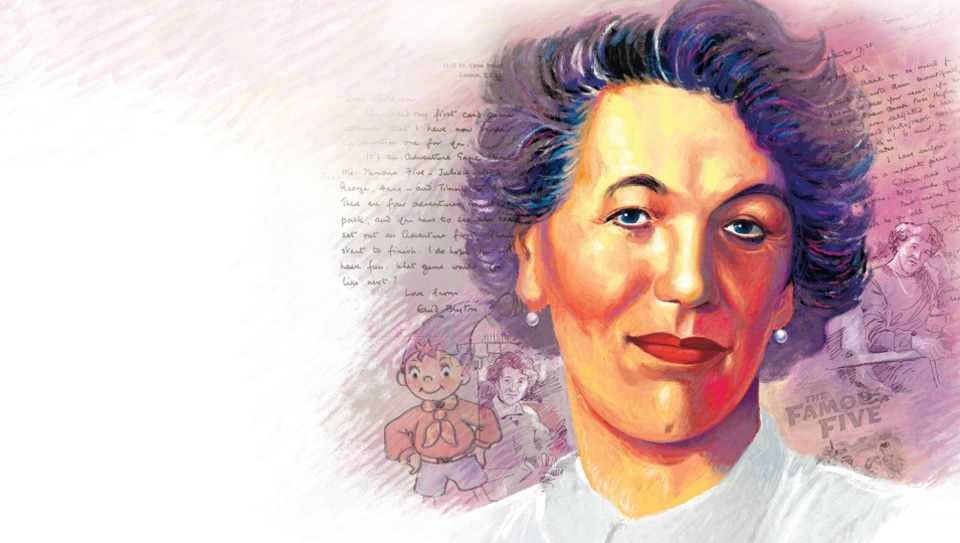 Enid Mary Blyton, a synonym of adventure