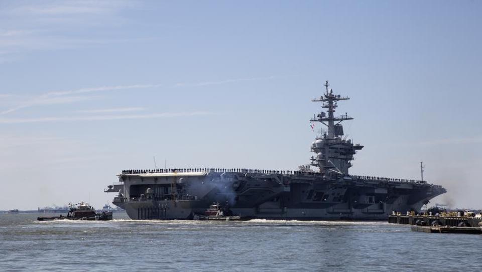 US deploys carrier, bombers to Middle East to send ‘clear message’ to ...