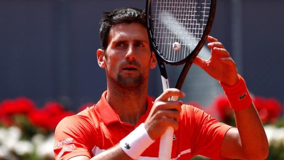 Madrid Open Djokovic enters semis after Cilic food poisoning