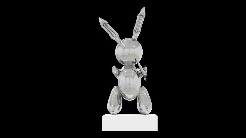 Jeff Koons 'Rabbit' Sets Auction Record for Most Expensive Work by