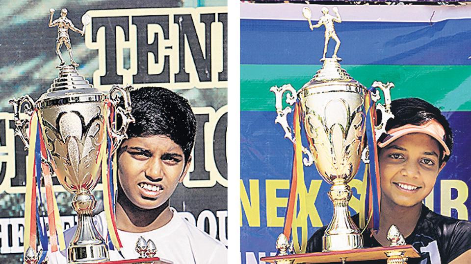 U14 national ranking tennis Pune players bring home titles