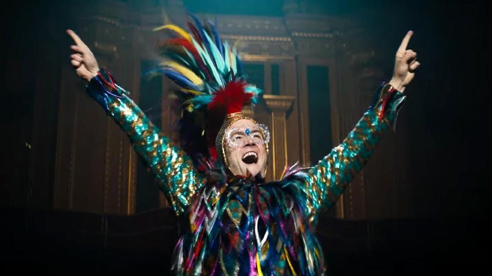 Rocketman movie review: Taron Egerton soars in the sky, explodes in all ...