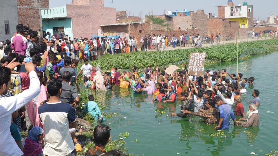 Arthala Mohan Nagar Ghaziabad Uttar Pradesh Arthala lake encroachers fail to get NGT relief - Hindustan Times